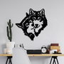 Wallity its Love Accesorio de Pared de Metal Negro